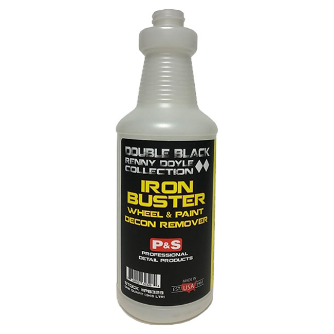 P&S Double Black Spray Bottle, 32 oz. - Iron Buster