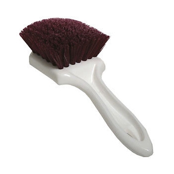 SM Arnold Upholstery & Floormat Brush, Burgundy Polypropylene