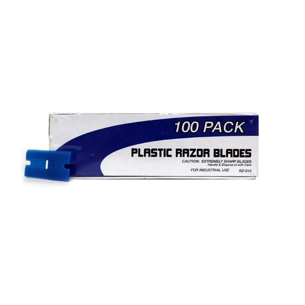 SM Arnold Plastic Razor Blades (box of 100)