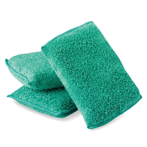 Griot's Garage Premium Micro Fiber Interior Cleaning Pads, Green (3 pack)