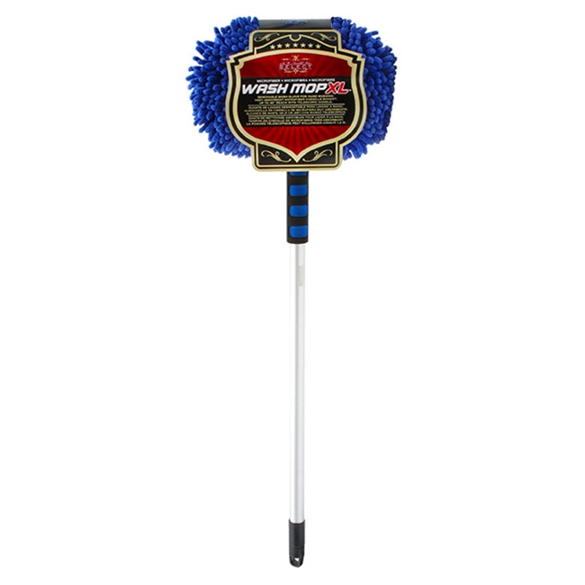 SM Arnold Wash Mop XL Microfiber Chenille Mop with 48" Telescoping Handle