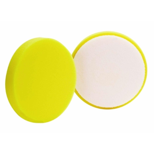 Buff and Shine Orbital/DA Foam Cutting Pad, Yellow, 3.5" (2 pack)