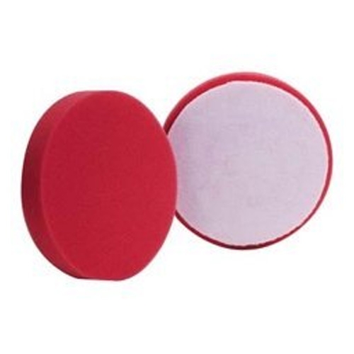 Buff and Shine Orbital/DA Foam Ultra Finishing Pad, Red, 5"