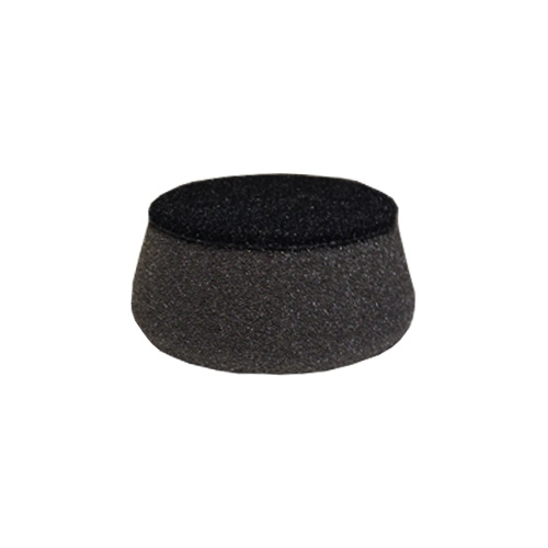 Flex Foam Finishing Pad, Black - 2 inch