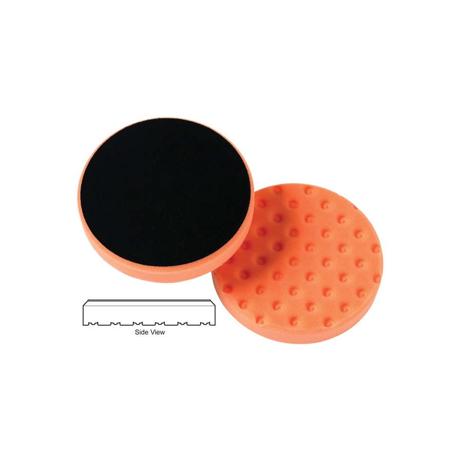 Lake Country CCS Cutback DA Foam Light Cutting Pad, Orange - 3.5 inch