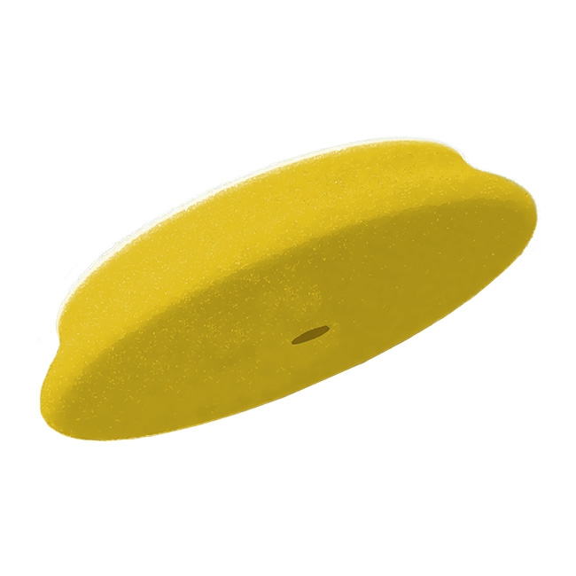 Rupes D-A FINE High Performance Fine Polishing Foam Pad, Yellow - 150mm (5 inch backing)