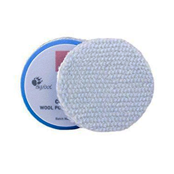 Rupes Wool Polishing Pad, Blue/Coarse - 65mm (2.5 inch)