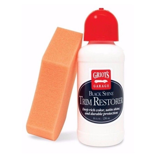 Griot's Garage Black Shine Trim Restorer - 8 oz.