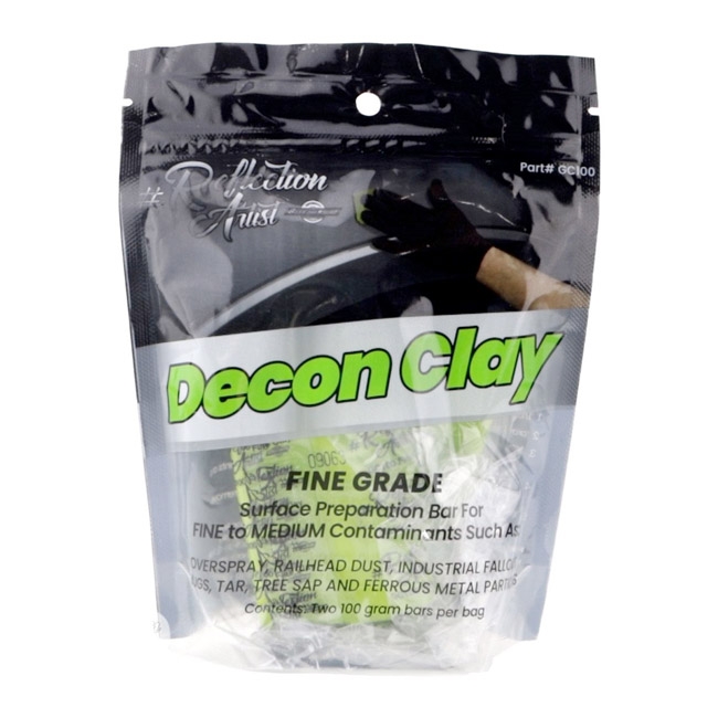 Buff and Shine Decon Clay, Fine Grade, Green, 200 grams