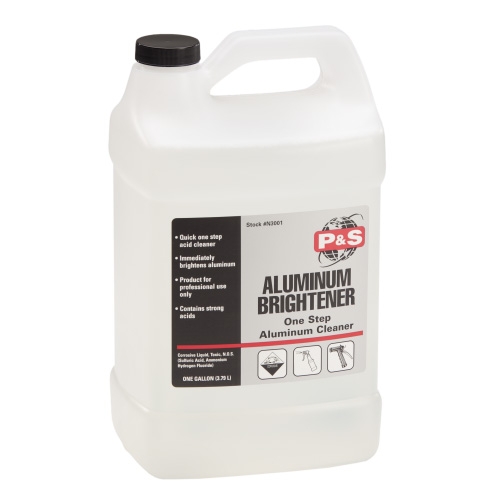 P&S Aluminum Brightener, One Step Aluminum Cleaner - 1 gal.