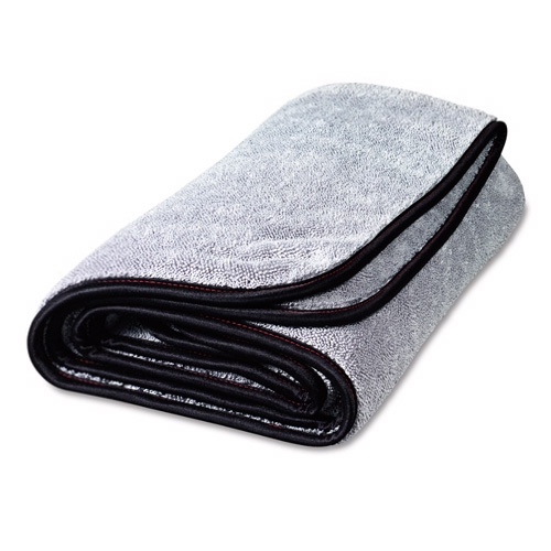 Griot's Garage PFM Terry Weave Drying Towel, Gray - 25 in. x 35 in.