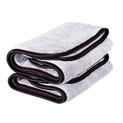 Griot's Garage PFM Terry Weave Towel, Gray - 16 in. x 16 in. (2 pack)