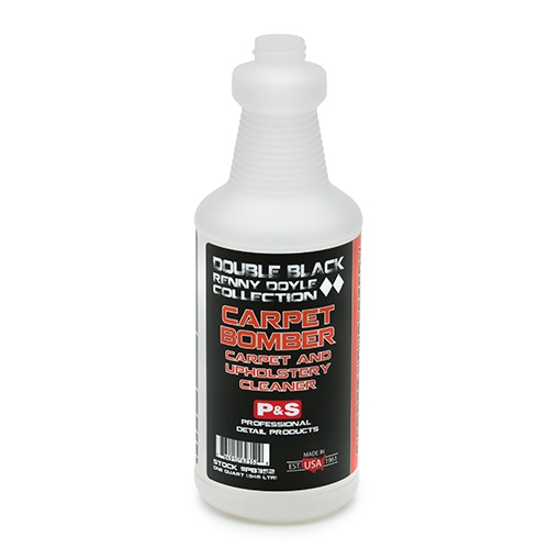 [Item# PNS-PB352                        
            ] P&S Double Black Spray Bottle, 32 oz. - Carpet Bomber