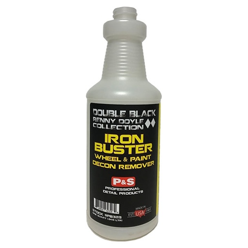 [Item# PNS-PB328                        
            ] P&S Double Black Spray Bottle, 32 oz. - Iron Buster