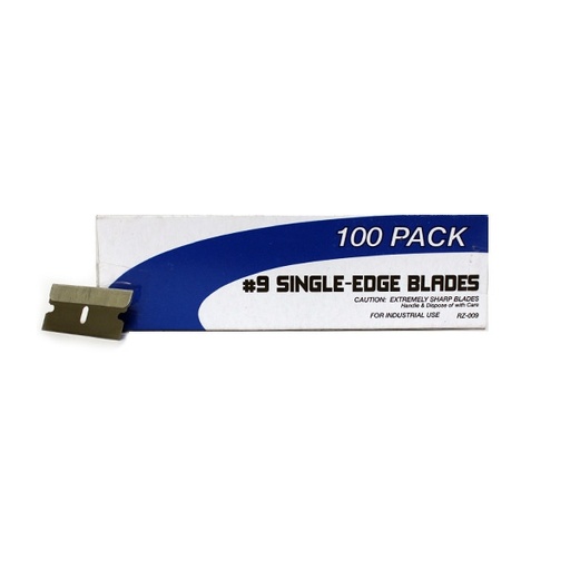 [Item# SMA-RZ-009                        
            ] SM Arnold #9 Single Edge Razor Blades (box of 100)