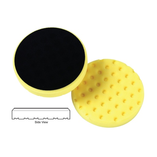 [Item# LC-78-52550CCS-130                        
            ] Lake Country CCS Cutback DA Foam Cutting Pad, Yellow - 5.5 inch