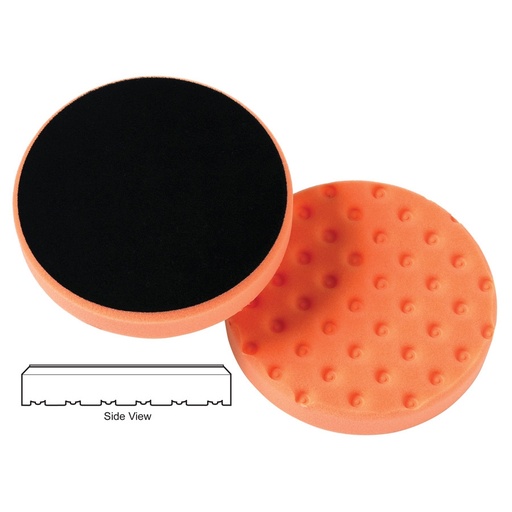 [Item# LC-78-22650CCS-152                        
            ] Lake Country CCS Cutback DA Foam Light Cutting Pad, Orange - 6.5 inch