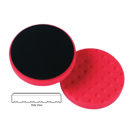 [Item# LC-78-12550CCS-130                        
            ] Lake Country CCS Cutback DA Foam Wax/Sealant Pad, Red - 5.5 inch