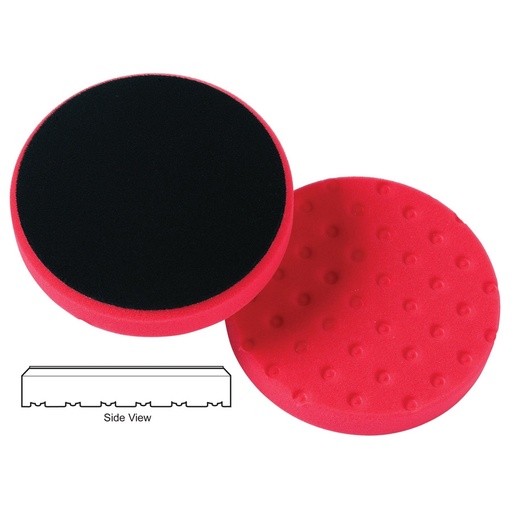 [Item# LC-78-12650CCS-152                        
            ] Lake Country CCS Cutback DA Foam Wax/Sealant Pad, Red - 6.5 inch