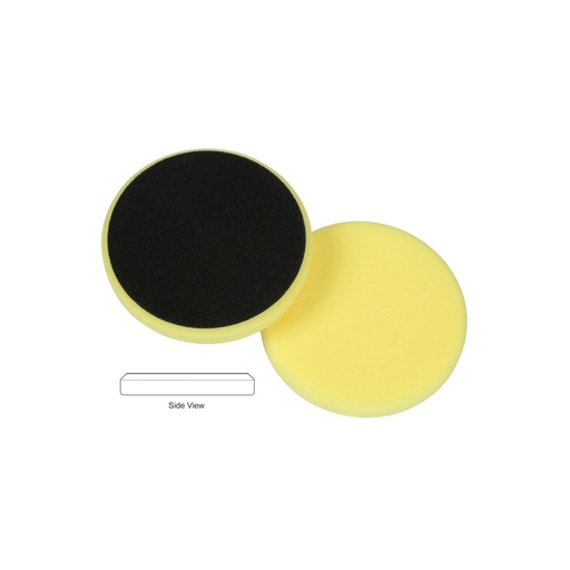 [Item# LC-76-5235-76MM                        
            ] Lake Country Flat Cutback DA Foam Cutting Pad, Yellow - 3.5 inch