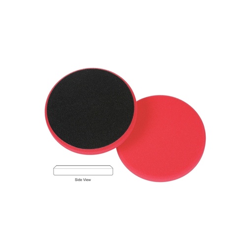 [Item# LC-76-1235-76MM                        
            ] Lake Country Flat Cutback DA Foam Wax/Sealant Pad, Red - 3.5 inch