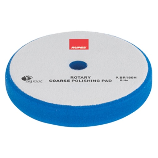 [Item# RUP-9.BR150H                        
            ] Rupes Rotary Foam Compounding Pad, Blue/Coarse - 135mm (5 inch backing)
