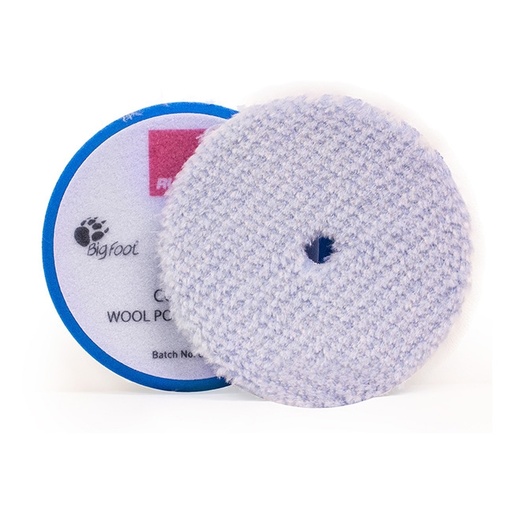 [Item# RUP-9.BW150H                        
            ] Rupes Wool Polishing Pad, Blue/Coarse - 145mm (5 inch backing)