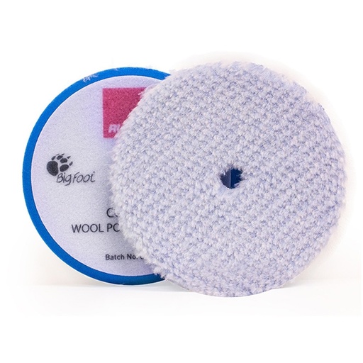 [Item# RUP-9.BW180H                        
            ] Rupes Wool Polishing Pad, Blue/Coarse - 170mm (6 inch backing)