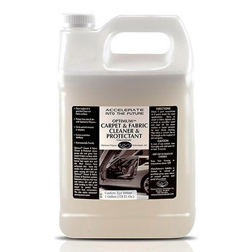 [Item# OPT-20536                        
            ] Optimum Carpet & Fabric Cleaner & Protectant - 1 gal. concentrate