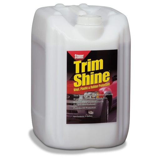 [Item# STO-91069                        
            ] Stoner Trim Shine Vinyl, Plastic & Rubber Protectant - 5 gal.