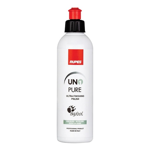 [Item# RUP-9.PURE250                        
            ] Rupes UNO PURE Ultra Finishing Polish - 250 ml